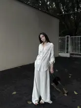 シャツ・カジュアルパンツ・フィッシュテールスカート（セットアップ対応）
