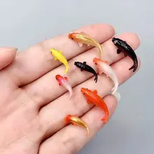 水槽用ミニチュア小魚模型【デスクトップ装飾・手作りサンドボックス用】
