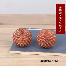天然木 黄花梨製 マッサージボール【手持ち可能・重心安定型】