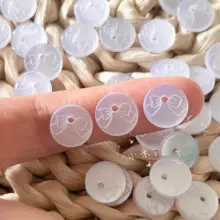 蝶結びデザインの樹脂製ボタン【DIY用・単孔・ベビー服用装飾】（セットアップ対応）