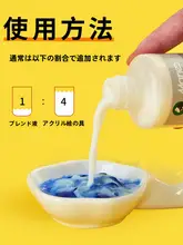 マリ アクリル絵具用調和液 100ml / 500ml【流体画・光沢仕上げ・マットプロテクト・DIYデジタルペインティング用】