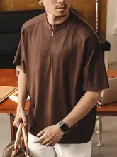 クールマックス抗菌クールTシャツ【男性用・ショートスリーブ・アウトドア・UVカット・立襟デザイン】