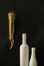 イタリア製セラミック牛角装飾品【荒々しい力のテーマ】