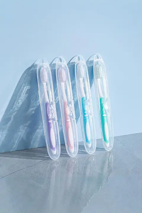 超細毛成人用歯ブラシ【ワイドヘッド・男女兼用・個包装・家庭用・デンタルケア】