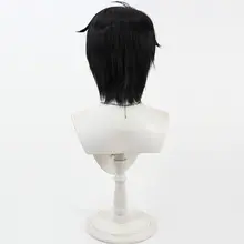 コスプレ用ブラックショートウィッグ【日常使い・男主モデル】