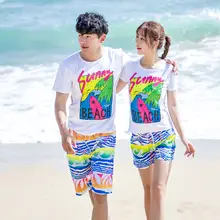 カジュアルなカラフルビーチパンツ【春夏用・速乾・男女兼用】