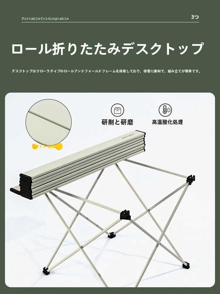 キャンプ道具を節約調達｜実際に使ってみた結果　軽量アルミ合金テーブルの使い勝手徹底解説