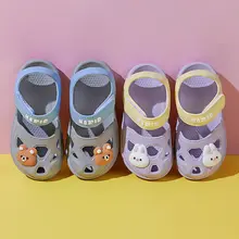 子供用夏用サンダル【カバートップ・マジックテープ・滑り止め・アウトドア・柔らかい底】（セットアップ対応）