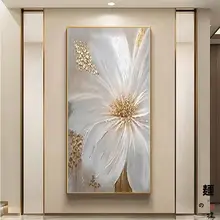 抽象的な壁画【エレガントな玄関装飾・廊下用】