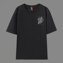 暗光和藝スタイル 日式落肩Tシャツ【男性用・極上の柔らかさ】