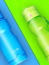 夏用携帯型スポーツ水筒【高温耐性・大容量】