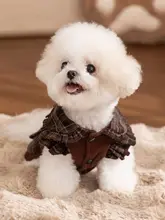 hipidog 小型犬用 秋冬犬服【ビション・テディ・シュナウザー・ヨークシャーテリア対応】