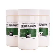 美邦アクリル絵具 100ml/300ml【光沢仕上げ・アクリルメディウム・防水・耐久性】