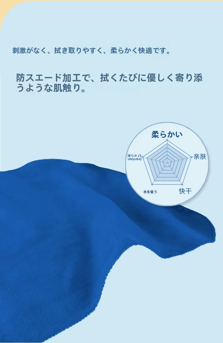 アウトドア用 ドライライト速乾タオル：吸水性とフィットネス用途に最適な大判タイプ