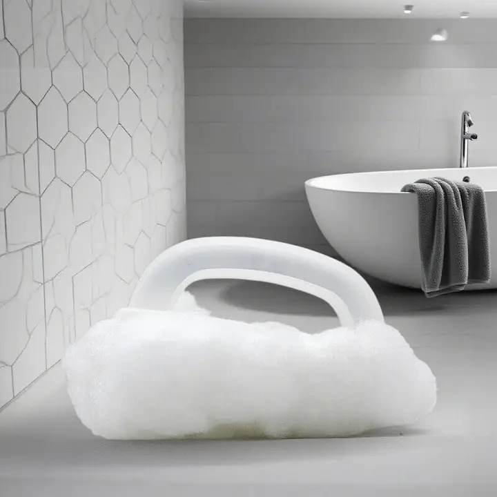 浴槽用ソフトブラシ【傷をつけない・長柄・洗面器やトイレで使用可】