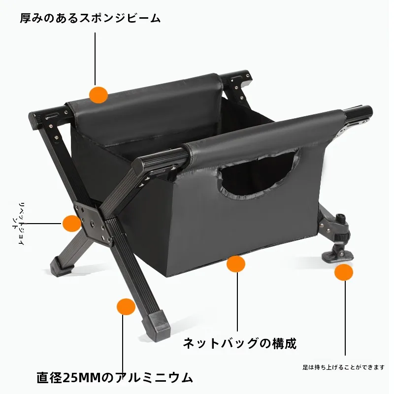山野布林 アウトドア用折りたたみアルミ冷蔵庫スタンド：キャンプや公園での実用性と設計のバランス