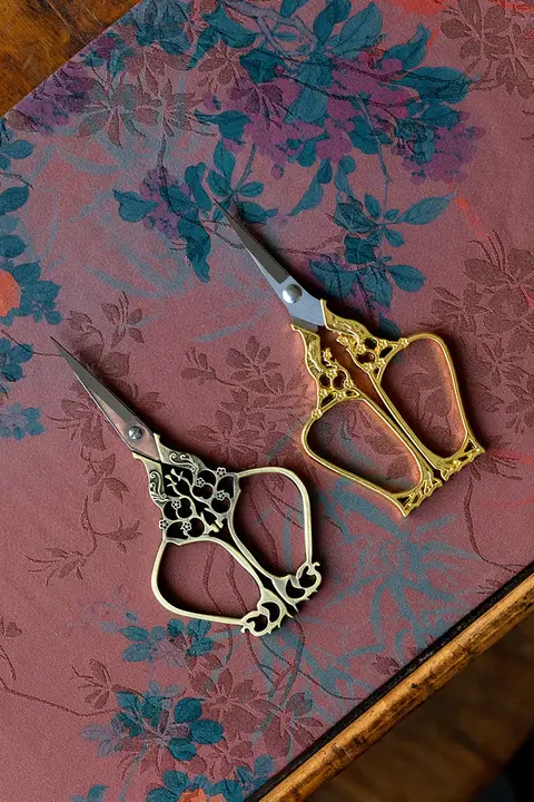 落笙 ステンレス製 茶葉剪定ハサミ【高級茶道具・プーアル茶用】