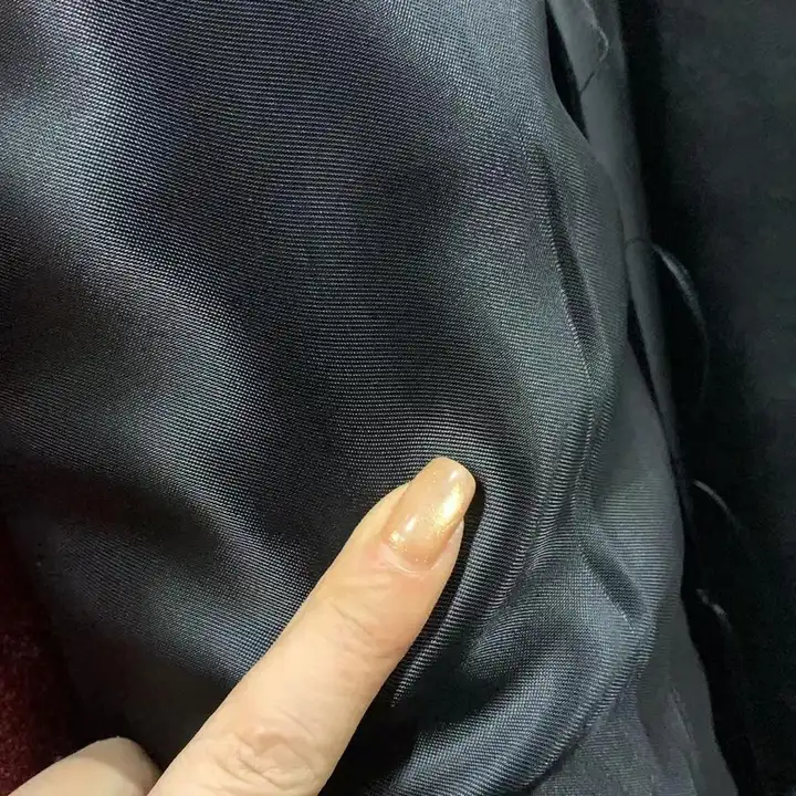 黒色服装用裏地生地【FA静電気防止・幅広】