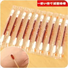 猫のための使い捨て消毒綿棒【医療用・ヨウ素含有・傷のケアに最適】
