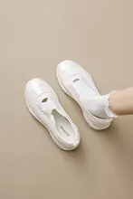 シルバー バレエトレーニングシューズ【軽量・女性用・フレンチスタイル】