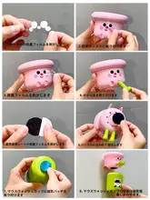 子供用歯ブラシと洗口カップホルダー【カートゥーンデザイン・マグネット式・電動歯ブラシ用】