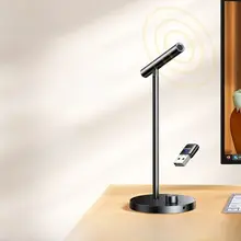 ワイヤレスマイク 効率的なノイズキャンセリング 機械式デスクトップUSBコンデンサーマイク