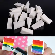 法碧颜 三角形グラデーションスポンジブロック ネイルアートツールセット【海綿スタンプ・16個入り】