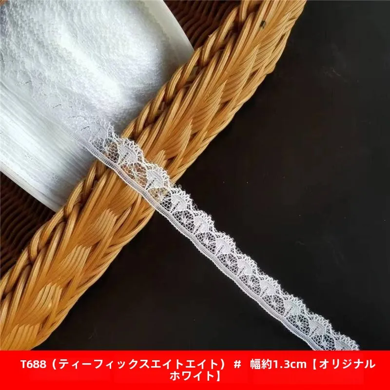 柔らかなレースのフリルトリムで、日常のどこかに「手作りの温かさ」をどう入れる？