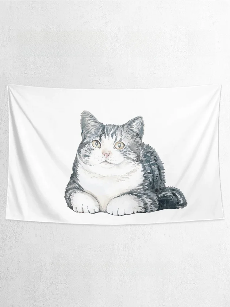 猫のイラストタペストリーを家に設置するなら、どう選ぶ？