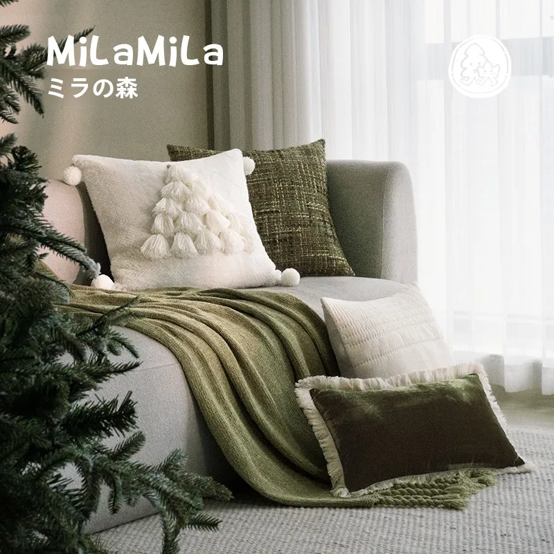MILAのグリーンクッションは部屋を快適にするための理想の装飾アイテムか？