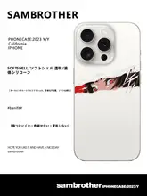 アニメキャラクター透明スマホケース【iPhone対応・カップル向け・個性的】