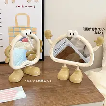 スタンド式化粧鏡【ポータブル・デスクトップ用・高精細】