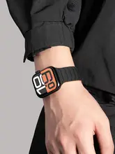 Apple Watch用バンド シリコン マグネット式 タフネス スポーツ ユニセックス 上品