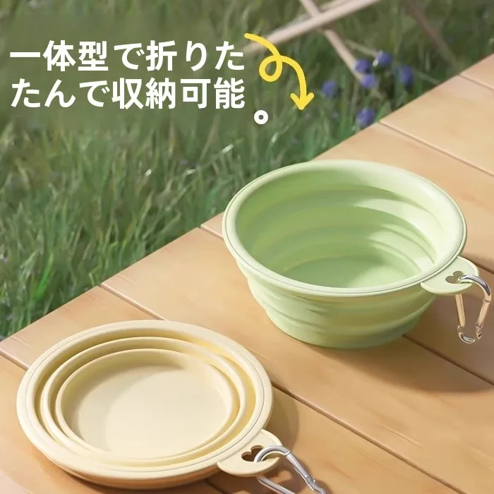 ペット用折りたたみ式外出用ボウルの実用性と選定基準