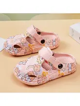 女の子用夏用ビーチサンダル【柔らかいソール・つま先保護・通気性あり】