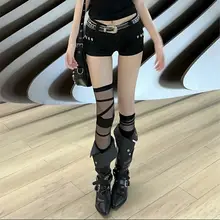 法式復古デザインのショートブーツ【ポインテッドトゥ・オーバーニーブ・レディース】