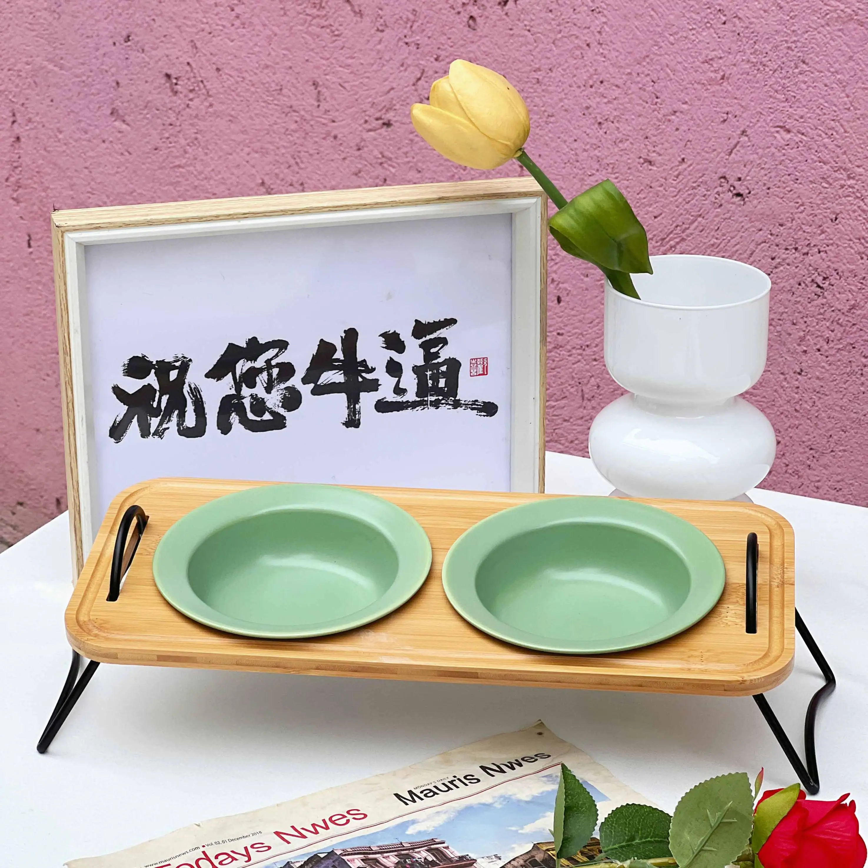 猫飼いが買ってよかったもの・悪かったもの正直に言う | 高脚陶器製フードボウルの実用性と猫の行動への影響