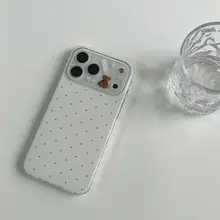 シンプルで可愛い！星柄のダブルレイヤーiPhoneケース【グレー・衝撃吸収・適用モデル多数】