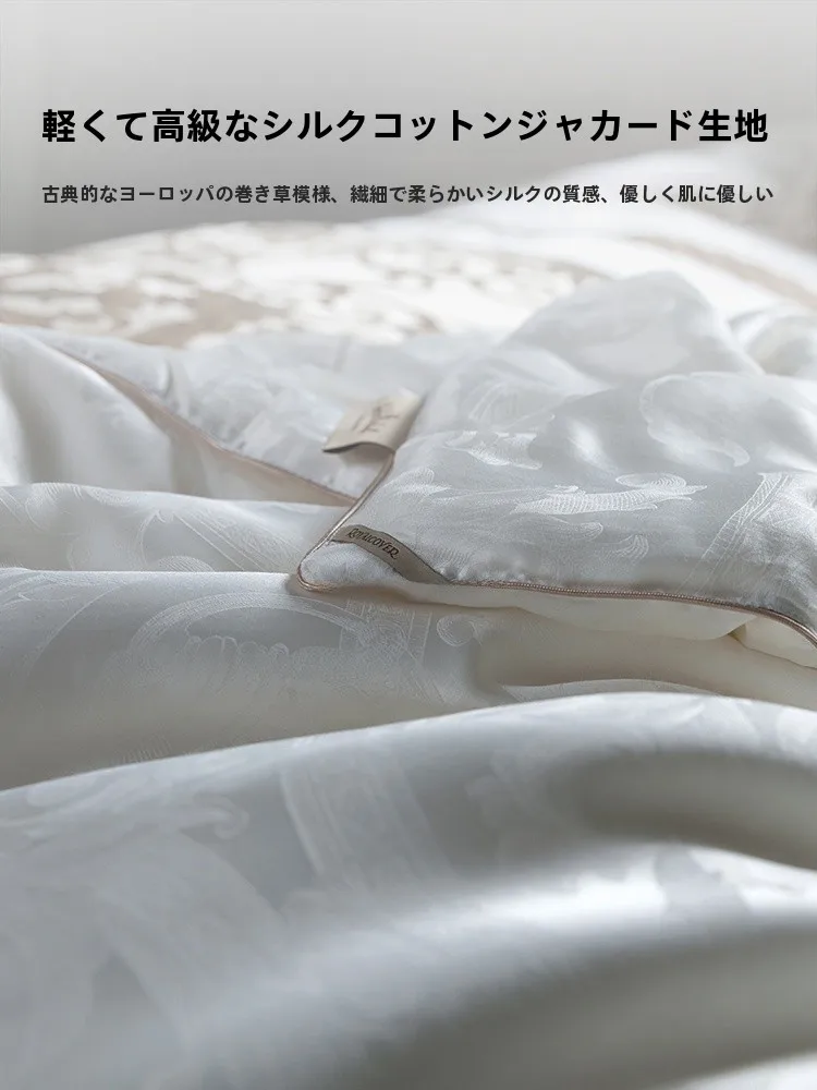 絹の布とは何か：白鹅绒使用の桑蚕丝掛け布団の実際の特性と使用シーン