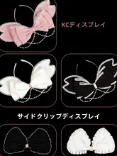 可愛い桜デザインのヘアバンド【ロリータスタイル・日常使いに最適】