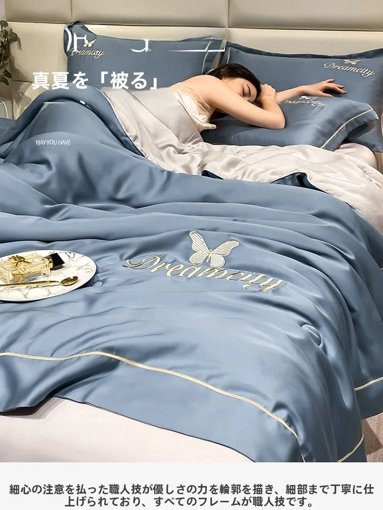 ひんやり布団の実用性を検証：極上の柔らかさのアイスシルク製夏用ひんやり布団