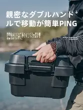 収納ボックス 車載 トランク アウトドア キャンプ プラスチック 大容量 旅行 家庭用 引越し 小物整理