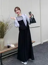 おしゃれなベストとタンクトップのコーディネート【ワイドパンツ・春秋対応】（セットアップ対応）