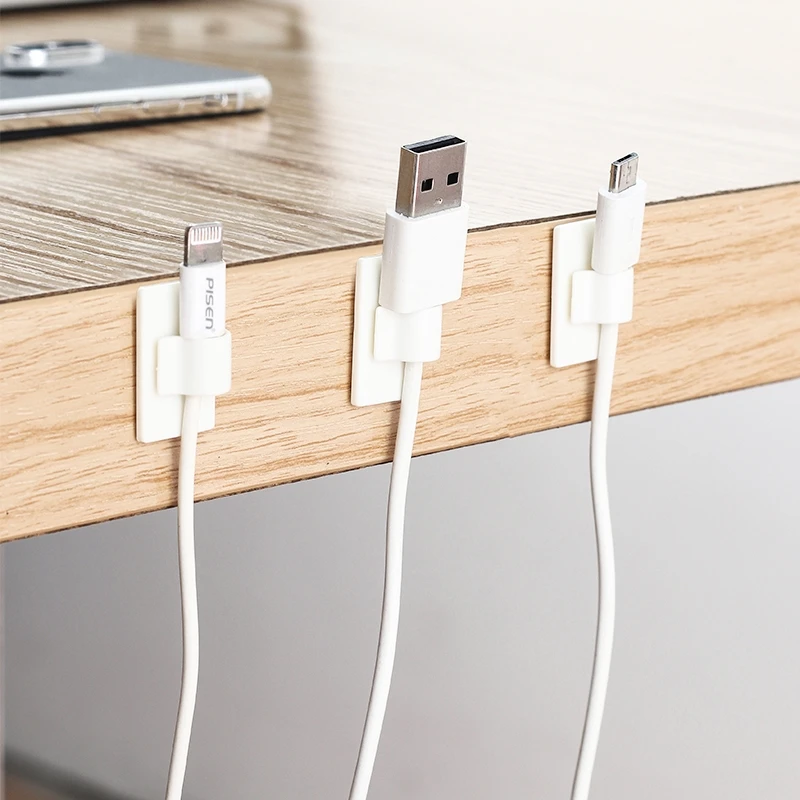 壁掛け電線整理器：パソコン配線整理の効率化と安定性向上のための多用途固定器