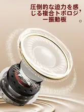 クラシックデザイン ワイヤードヘッドフォン【メタル仕上げ・オーバーイヤー・ヴィンテージスタイル】