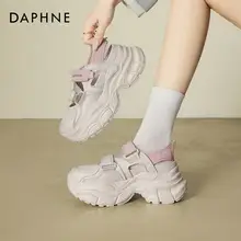 厚底スポーツサンダル【メッシュデザイン・通気性・軽量】