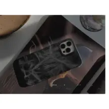レトロなデザインの牛革製iPhone用全包型スマホケース【防摔・褶皺デザイン】