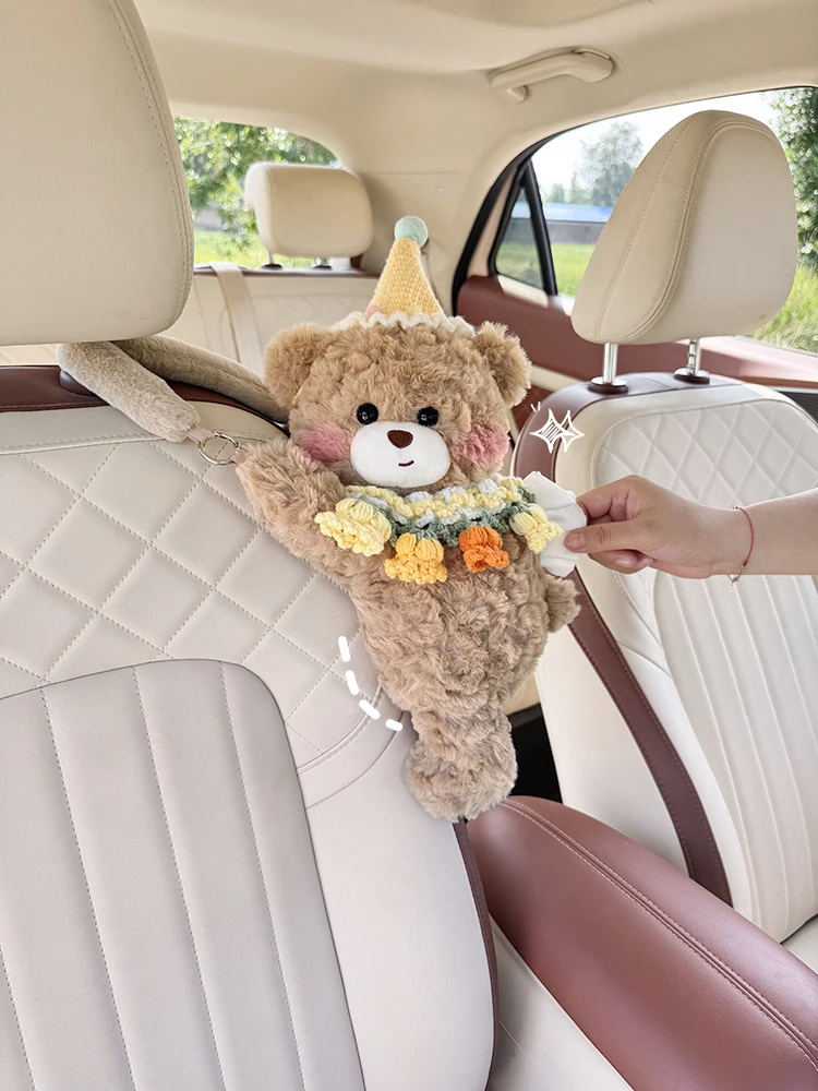 100均カー用品で車内を彩るには？可愛いクマデザインのティッシュボックスがおすすめの理由