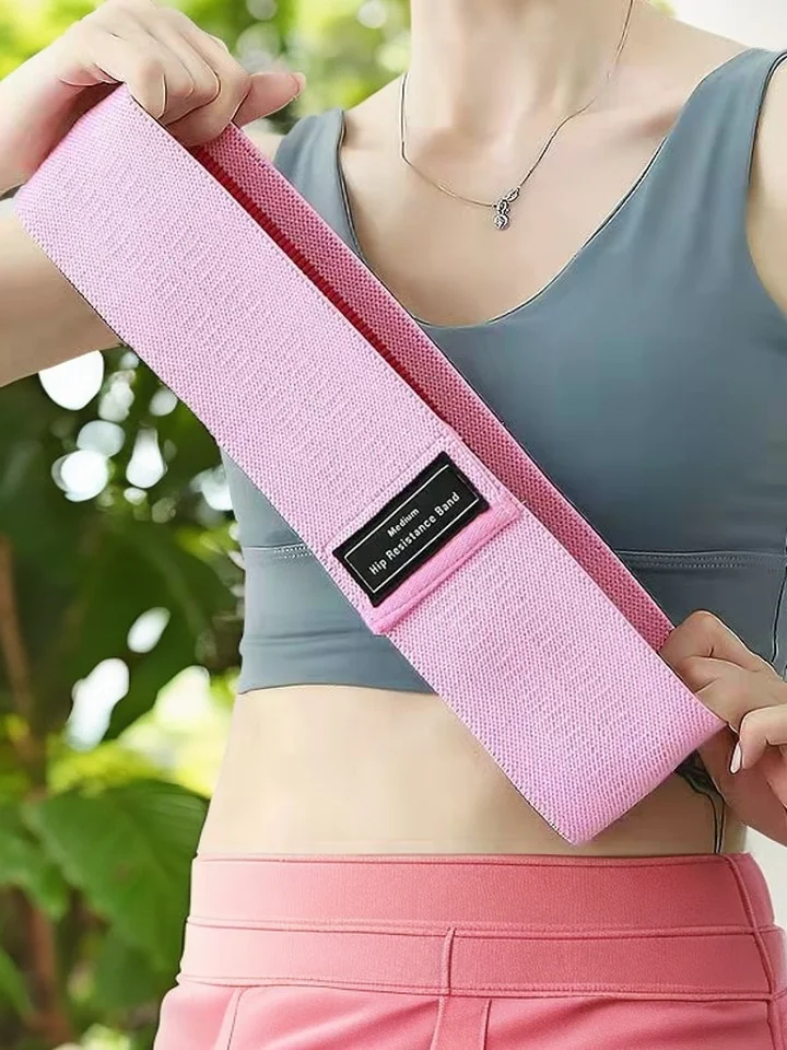 トレーニング用 ヨガエクササイズバンド【ヒップトレーニング・弾力性・美尻効果】
