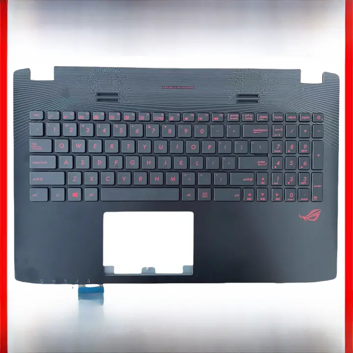 ASUS GL552J GL552VXK/VX/VW/JX/VL用交換可能なノートパソコンキーボード【Cカバー付き】